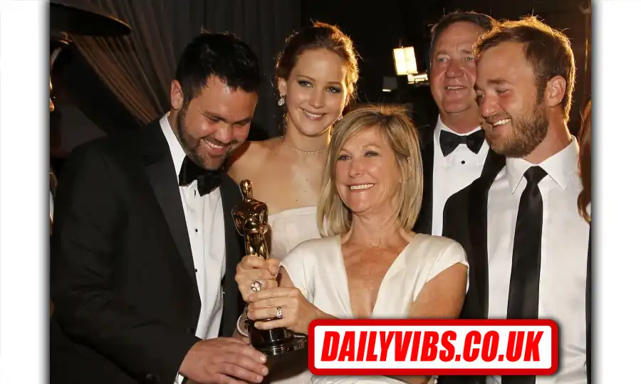 Blaine Lawrence with his wife Carson Massler and their children