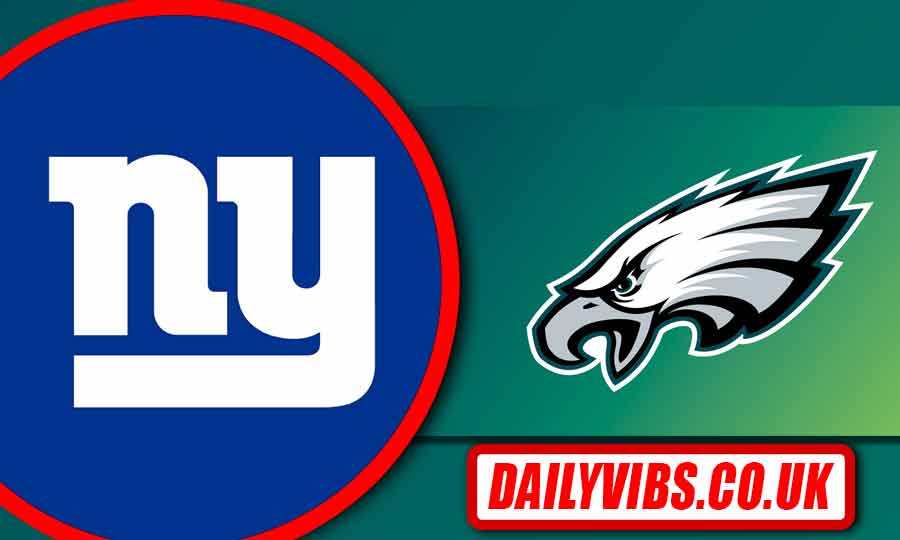 Philadelphia Eagles vs New York Giants match player stats showing key performances from both teams