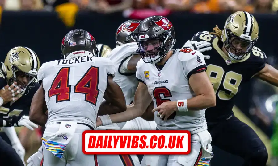 Chase McLaughlin field goal in Tampa Bay Buccaneers vs New Orleans Saints Match Player Stats